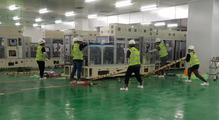 新能源自動化生產(chǎn)線安裝